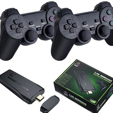 Gamer Stick 4K Lite Com Suporte A Emuladores E Streaming 1287