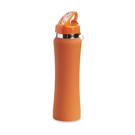 Garrafa Térmica Stanley Beer Pint Em Aço Inoxidável Com Bico Canudo 750Ml Laranja