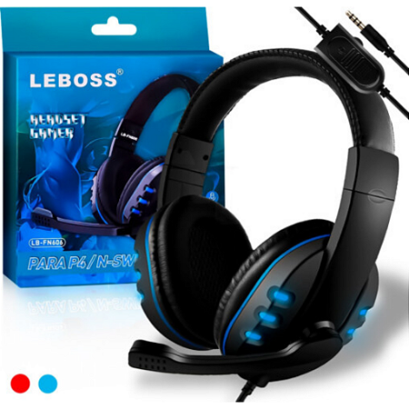 Headset Com Microfone Gamer Com Conforto Sonoro Lb-Fn606