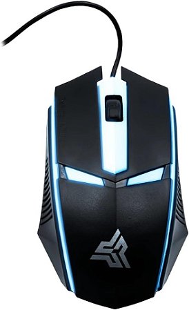 Mouse Gamer Ergonômico Com Fio Usb E Iluminação Led Knup Kp-Mu003