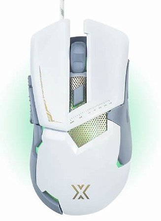 Mouse Gamer Soldado Com Design Ergonômico E Led Gm-720