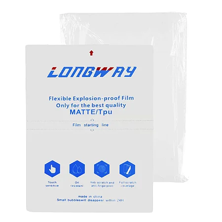 Pelicula De Hidrogel Matte Fosca Transparente Longway