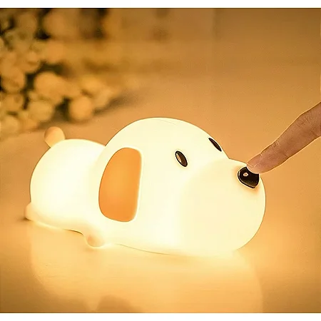 Luminária Led Decorativa Cachorrinho Rgb Com Toque Xtrad Zh-130