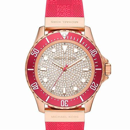 Relógio Feminino De Silicone Resistente Ao Dia A Dia Quartz Fem-Sil