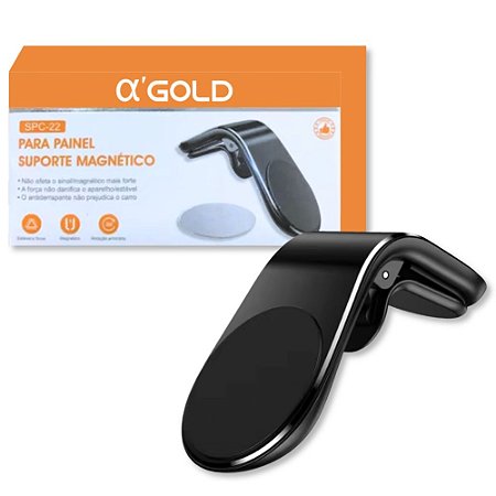 Suporte Magnético Para Veículo Com Saída De Ar Agold Spc-22