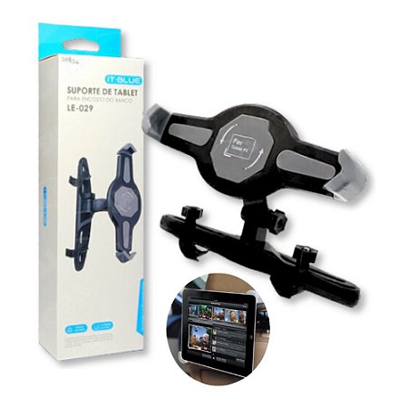 Suporte Veicular Para Tablet Com Ajuste Flexível It Blue Le-029