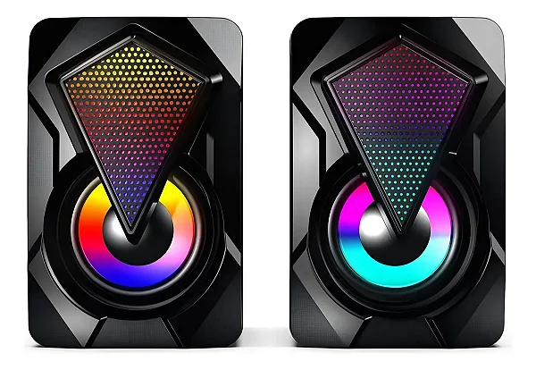 Caixinha de Som Knup para Desktop e Notebook KP-RO800