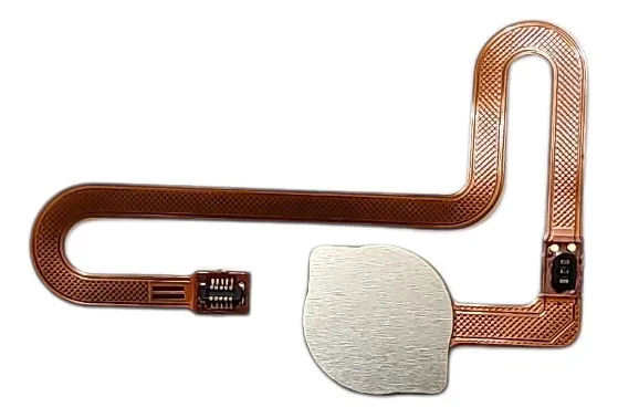 Flex Botão Impressão Digital Xiaomi Redmi Note 8 Preto