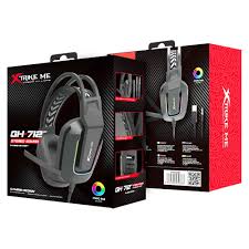 Headset Gamer Com Fio Xtrike-Me Gh-712 Estéreo Com Led Rgb 14269