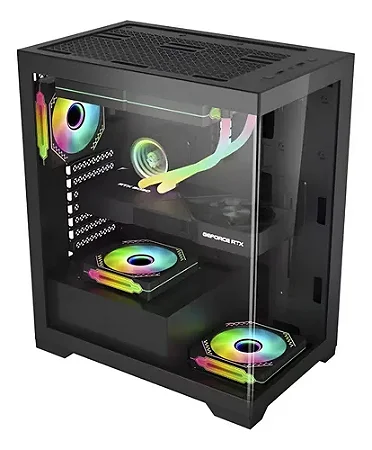 Pc Cpu Gamer Intel Core I5 Ram 16gb Ssd 480 Vídeo Rx 550 4gb 16 Gb