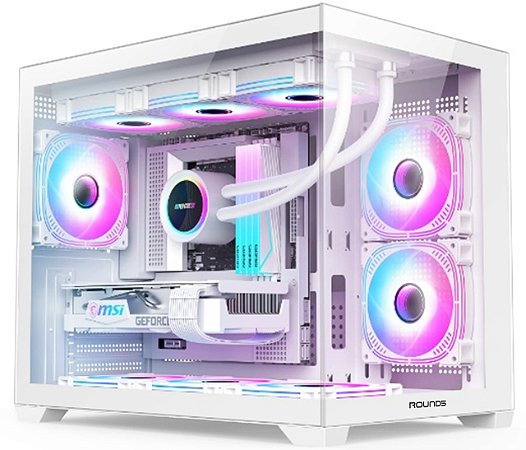 Pc Gamer Cpu Intel I5 3.7ghz Gpu Rx 6600 Ram 16gb Ssd 480gb Fonte 500w