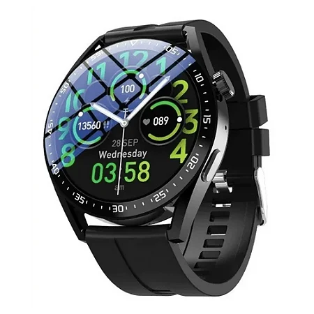 Relógio Smartwatch HW28 Wearfit pro NFC Preto