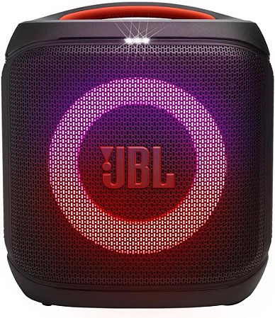 Caixa de som JBL PartyBox Encore 2 com 2 microfones
