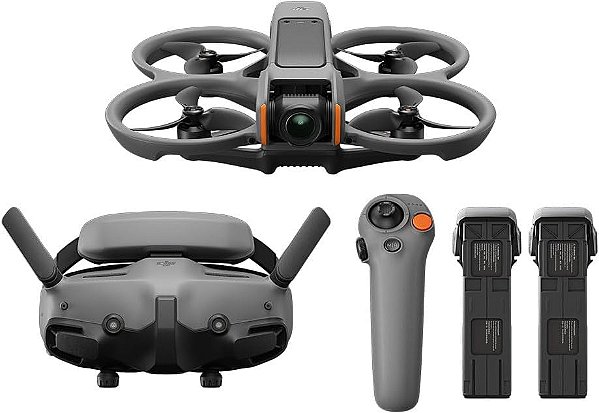 Drone DJI Avata 2 Fly Smart Combo com 3 baterias