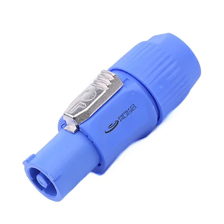 CONECTOR POWERCON AZUL MACHO DE LINHA