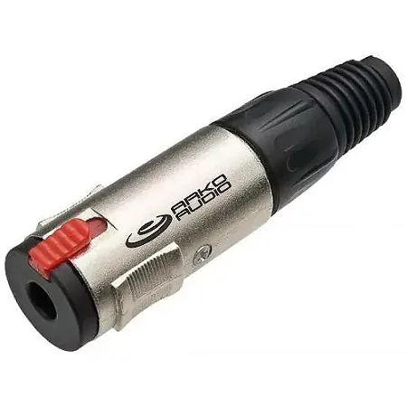CONECTOR P10 ESTÉREO FÊMEA DE LINHA