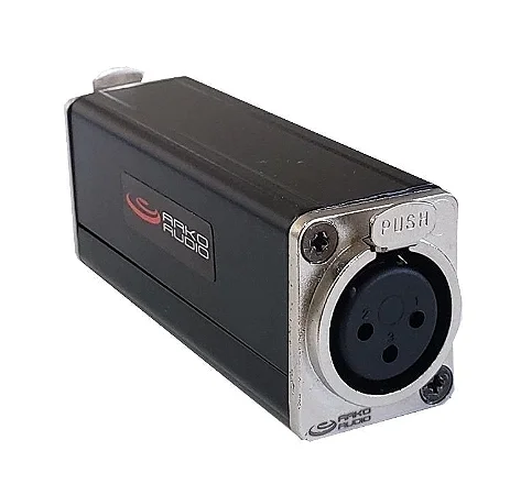 CONECTOR ADAPTADOR XLR FÊMEA / FÊMEA
