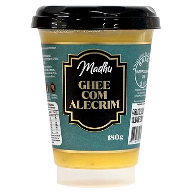 Ghee com Alecrim 180g | Madhu Ghee