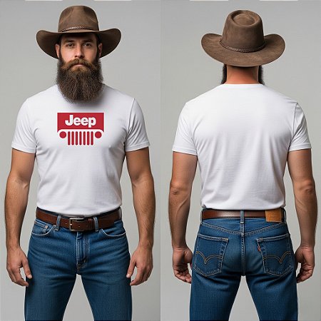 Camiseta Jeep Red Grille