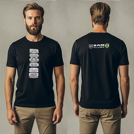Camiseta Ram Clube Brasil - Bamboo Grades