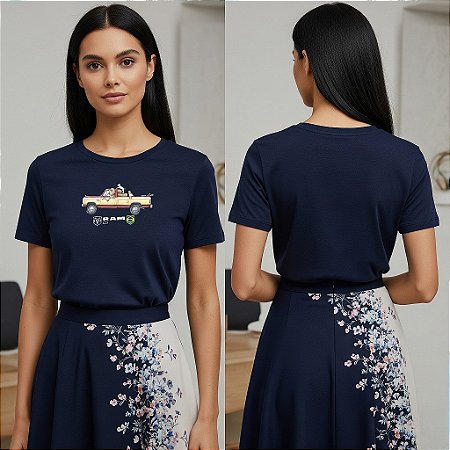 Camiseta Ram Clube Brasil - Goat Family