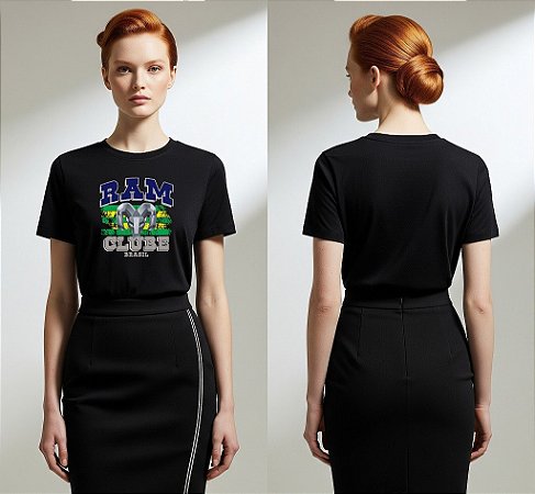 Camiseta Ram Clube Brasil - Ram Metal