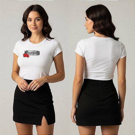 Camiseta Ram Clube Brasil - Rose Flower