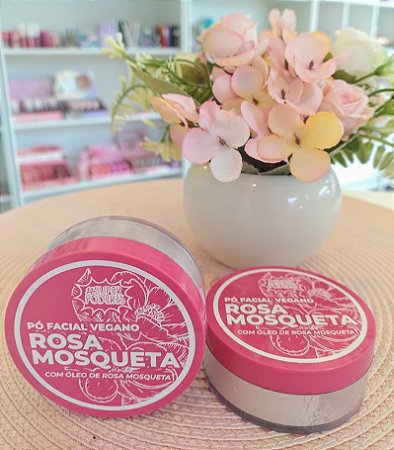 PÓ FACIAL VEGANO ROSA MOSQUETA SUPER PODERES
