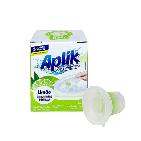 Aplicador + Gel Adesivo Sanitário 7g Limão Aplik