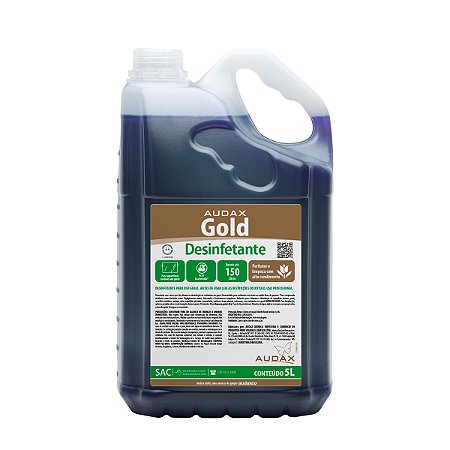 Desinfetante 5L Gold Floral - Audax