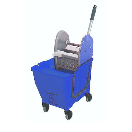 Balde Espremedor Doblô Flex 30L Azul - Bralimpia