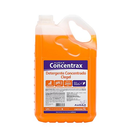 Detergente Clegel Concentrax 5L Audax