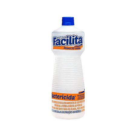 ALCOOL HOSPITALAR 70% FACILITA 1LT - AUDAX