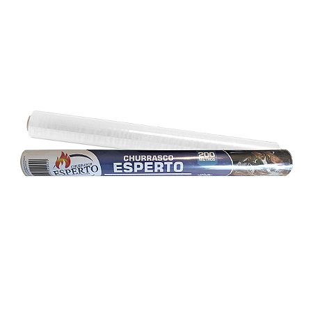 Bobina de Papel Celofane 60cm x 200 metros Churrasco Esperto