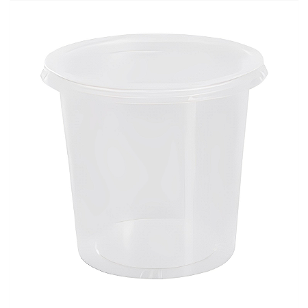 Pote Redondo 1500mL sem Tampa 250 unidades - Prafesta