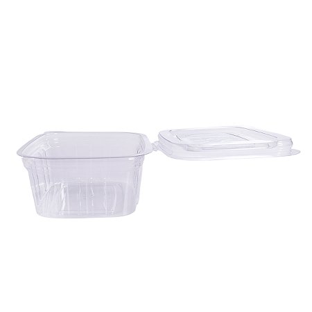 Embalagem Pote Retangular Articulado P92 750ml 150 unidades - Prafesta