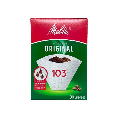 Filtro de Papel Nº 103 com 30 unidades Melitta