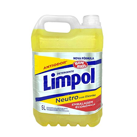 Detergente Neutro 5 Litros Limpol