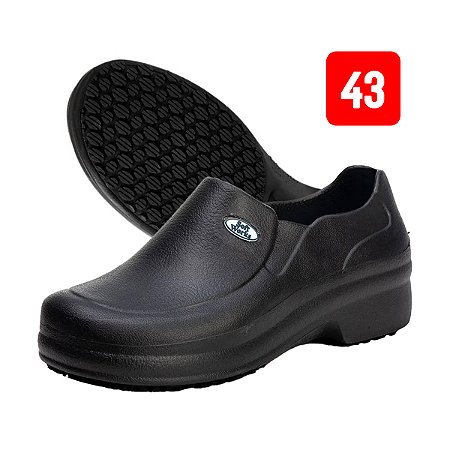 Calçado Antiderrapante BB65 Preto Nº 43 Soft Works