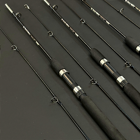 Vara Pesca Molinete Alpha Total Black 1,50m 10–20 lbs | VRS Fishing