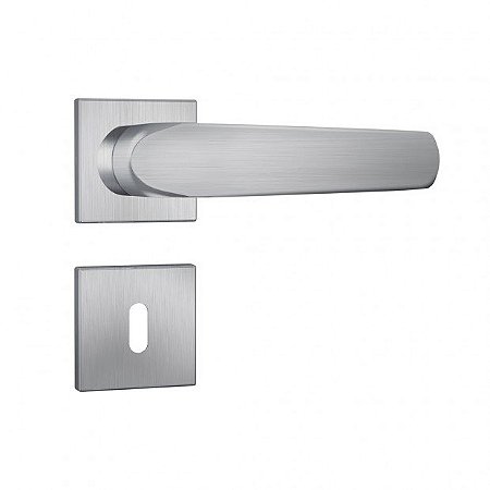 Fechadura 803/09 | 813/09 | 823/09 Roseta Quadrada 1 Inox Escovado