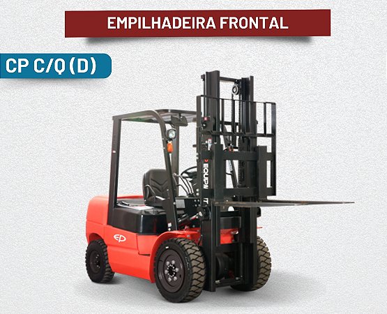 Empilhadeira Frontal Contrabalançada Diesel - CP C/Q (D)