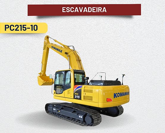 Escavadeira Hidráulica PC215-10