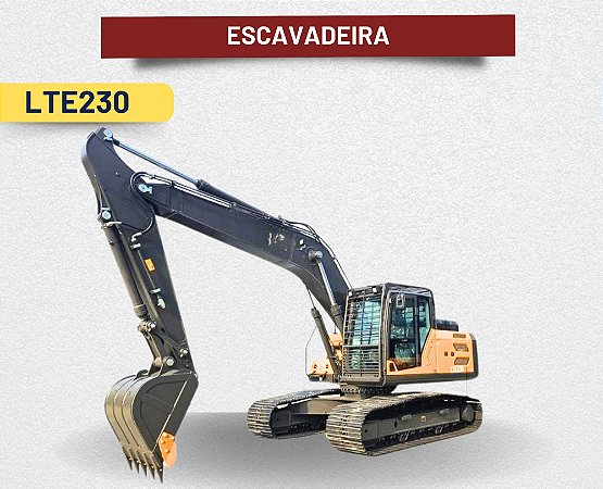 Escavadeira hidráulica de 23 toneladas para qualquer tarefa