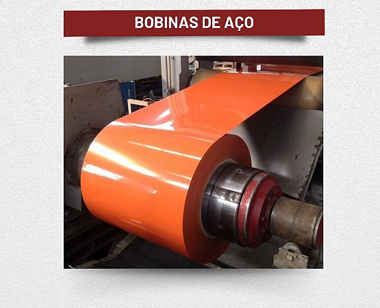 BOBINAS DE AÇO ESTAMPADA