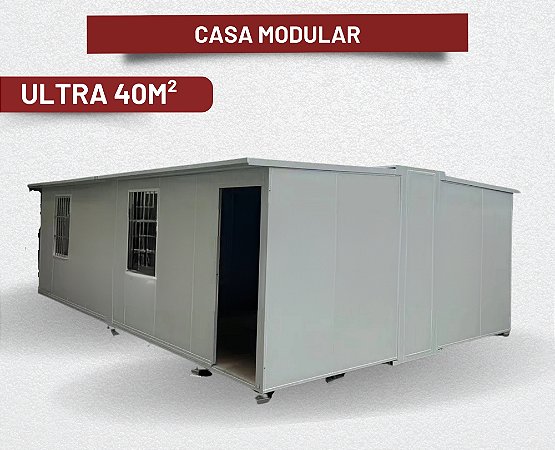 CASA MODULAR - ULTRA 40 M²