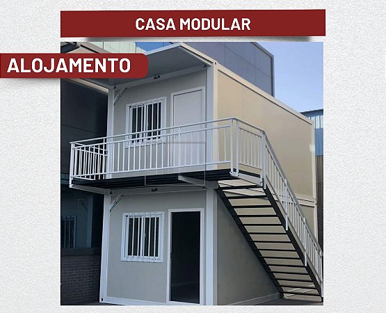 CASA MODULAR - ALOJAMENTO