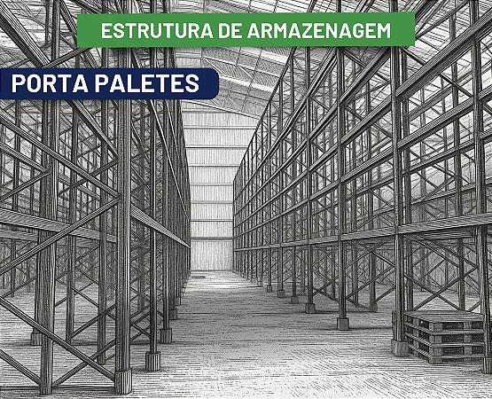 Estrutura Porta Paletes