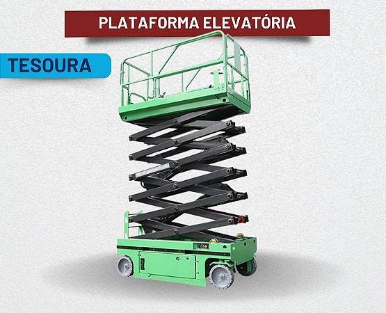 Plataforma de Trabalho em Altura Tesoura