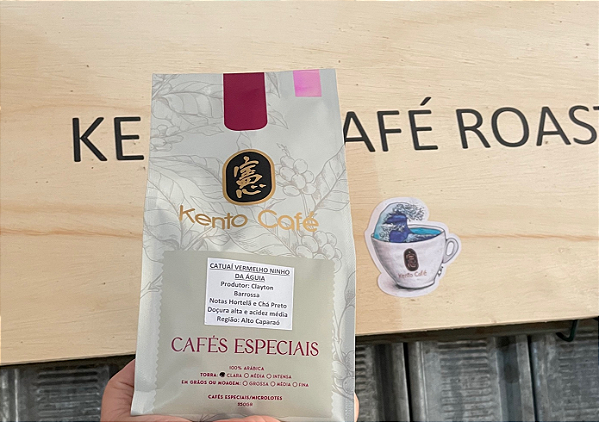 Café Especial Microlote Catuai Vermelho do Ninho da Águia -250gr torra clara